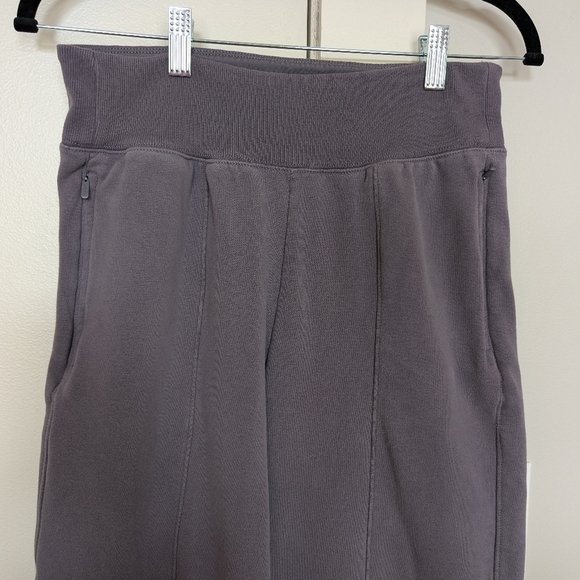 Athleta Retroplush Straight Leg Pant Purple sz S - Picture 5 of 9
